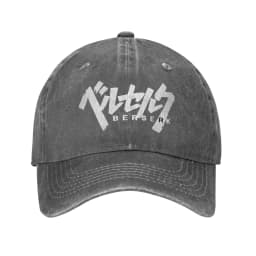 Washed Baseball Cap Berserk Spring Hip Hop Hats For Men Adult Trendy Kpop Rock Sun Baseball Caps