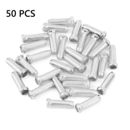 50 PCS Bicycle Cable End Caps Bike Wire End Caps Brake Derailleur Shifter Cable Tips Crimps MTB Bike Bicycle Accessories