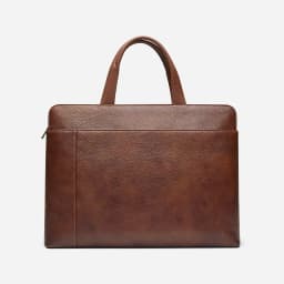 2026 New Men's Genuine Leather Briefcase Top-Grain Cowhide Vintage Business Handbag Shoulder Crossbody Messenger Bag