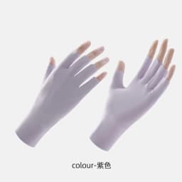 New 1pc Thin Sunscreen Gloves Fashion Slip Resistant Anti-UV Mittens Solid Color Elastic Sun Protection Gloves Outdoor