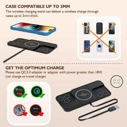 20W Fast Car Wireless Charger Pad For iPhone 16 15 14 13 Samsung Huawei AirPods Phone Non-slip Quick Car Wireless Charging Stand