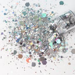 10Ml of Nail Art Glitter Mixed Sequins Polyester Film Hexagonal Colorful Sequins Nail Art Sequins Glitter Decoration Manicure