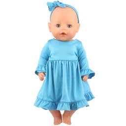 Toy Accessories New 5colour Solid color skirt for American Girl Doll Clothes 18-inch Doll , Cute Girl Gift(only sell clothes)