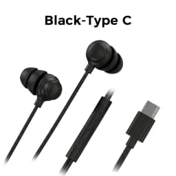 USB Type C Silicone Sleep Wired Earphones In Ear Headphones With Mic In-line Control For iPhone Samsung Noise Reduction Earbuds