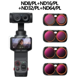 K&F CONCEPT ND Filters for Insta360 Luna Ultra Magnetic Filter UV CPL Black Mist 1-4 Variable Neutral Density Lens Filters
