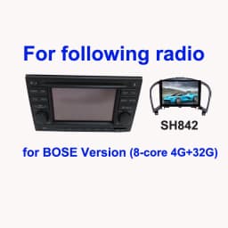SINOSMART Android GPS for Juke F15 2010–2019 with OEM 7" High Version Screen | Support BOSE Rockford 360 Cam CarPlay AndroidAut