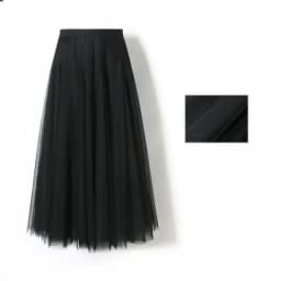 Hot Women Mesh Elastic Tutu Skirt Beach Spring Summer Korean High Waist Fashion Pleated Long Skirt Black White Tulle Skirts