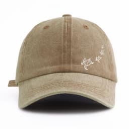 1pc Turtle Print Washed Baseball Cap for Adults,Minimalist Retro Style Casual Soft Adjustable Dad Hat,Perfect As Gift