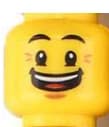 *Minifigs Male printed Head*20pcs DIY enlighten block brick part No. Compatible With Other Assembles Particles