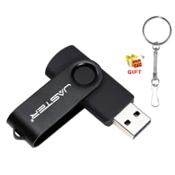 Free Custom Company Logo USB Flash Drive 128GB Key Chain Pen Drive 64GB 4GB 8GB 16GB Pendrive Memory Stick 32GB Metal USB Stick