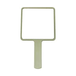 Eyelash Extension Handheld Makeup Mirror Square Makeup Vanity Mirror with Handle Hand Mirror SPA Salon Compact Mirrors