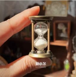 6Points DollHouse Miniature Magic Potions Retro Magic House Bryce Model BJD Potion Bottle Ob Scene Accessory Hourglass Gem Model