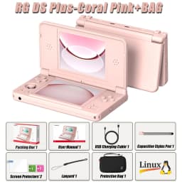 Anbernic RG DS Plus Portable Handheld Game Console Dual Screen 4.3 Inch IPS Retro Gaming Emulator With 4000mAh Battery Streaming