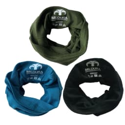100% Merino Wool Neck Gaiter Light Quick Dry Breathable Face Mask for Ski Hiking Neck Tube Scarf Multifunctional Headwear