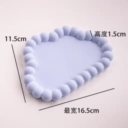 Plaster Tray Rings Storage Plate Photo Props Nail Jewelry Display Matte Decorative Pieces