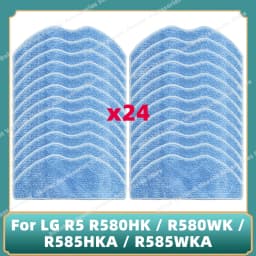 Compatible For LG R5 R580HK / R580WK / R585HKA / R585WKA Robot Vauccm Cleaner Main Side Brush Mop Cloth Hepa Filter Spare Parts