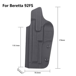 Tactical Concealed Carry IWB Holster Kydex Gun Holster Quick Draw Right Holder For Glock 17 19 43X Taurus G2C TH9 Sig Sauer P365