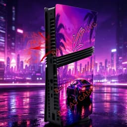 New GT Faceplate for PS5/Slim/Pro Disc Edition Anti-Scratch Case ABS Replacement Cover Skin for PS5 Console CD-ROM Accessories