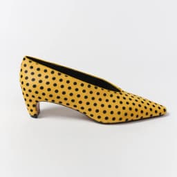 ALIAS MAE 2026 Early Spring New Spotted Horsehair Pointed Low Heel Women's Shallow Mouth Casual Versatile Single Shoes