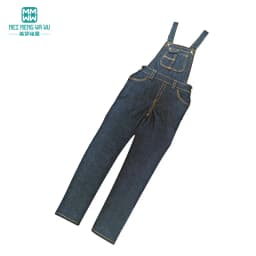 BJD Dolls Accessories Clothes Fits 43-45cm 1/4 MSD MK YOSD Fashionable PU Leather Clothes Denim Overalls Vests