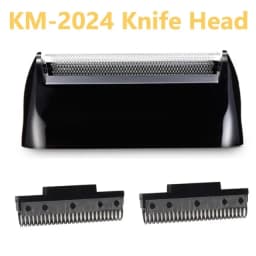 Kemei 2024 Razor Blade Shaver Head For Men's Electric Shaver KM-2024 Razor Mesh Blade Net Original Beard Shaving Parts