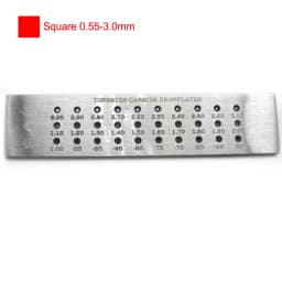 Carbide Tungsten Drawplates for Pulling Wire Round Rectangle Hexagon Square Semicircle Shape Jewellery Tools
