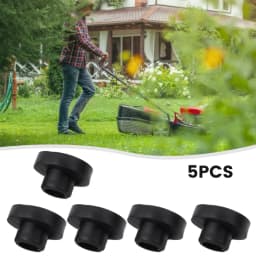 5 Piece Fuel Tank Bushing Grommets With 3/8 ID 1 1/16 OD 5/8 H For Tractor Lawn Mower Generator And Related OEM Parts