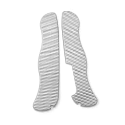 1Pair Titanium Alloy Handle Scales for 111MM Swiss Army Knife Patch with Slots for Toothpick Tweezers Modification Accessories