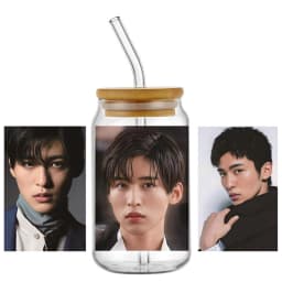 Popular Korean oppa groups easy peel waterproof Party DIY Decals 3D transfers uvdtf tumbler stickers 16oz uv dtf cup wraps