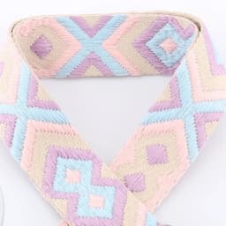 2 Meters 38mm Meetee Polyester Jacquard Webbing Backpack Strap Tape Belt Clothes Binding Tape Sewing Accessories