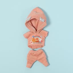 Cartoon OB11 overalls jumpsuit clothes clothes With Hat Doll Accessories Clothing for ob11,obitsu 11,molly, gsc,1/12 BJD Dolls