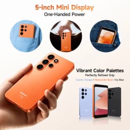 【World Premiere】Ulefone Note 22 Mini 5.0" Smartphone Android 16 Removable Battery Mobile Phone Dual SIM Standby Global Version