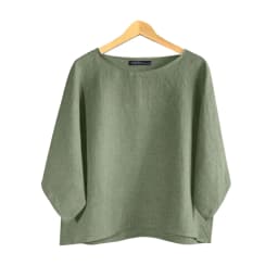 ZANZEA Summer Solid Work Shirts Casual Women Blouses Vintage Loose Tops Elegant O Neck 3/4 Sleeve Blusas Mujer Oversize Chemise