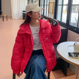 Fashionable Autumn Winter Candy Colored down Cotton Jacket Women's Korean Style Short Loose Hooded Student Cotton Coat Trendy
