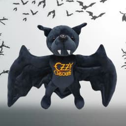 New 25cm Funny Ozzy Osbourne Bat Plush Toy Game Animation Surrounding High-Quality Children Birthday Gift All Saints' Day Gift