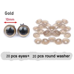 100/500 Pcs Black Safe Plastic Eyes Doll Eyes for DIY Dolls Making Toys Bear Eye Amigurumi Doll Accessories