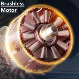 For Milwaukee 18V Battery High Power Violent Fan Brushless Air Blower Turbo Fan Adjustable Speed Leaf Duster Jet Fan(No Battery)