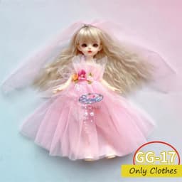 Cute GG Series Pretty Personalized Clothes for 30 cm 1/6 Bjd Byte Doll DIY Dress Up Clothing Skirt Casual Suit Socks Accessories