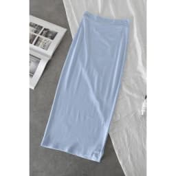 Elastic Mid-Waist Skirt Women's Spring Summer Sexy Straight Cut Cotton Blend Tight Fit A-Line Skirt Fashionable Elegant