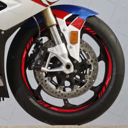 12 "13 "14" 15 "16" 17 "18" inch Decoration Reflective Motorcycle Wheel Sticker Rim Hub Tape Decals For Ducati Suzuki KTM BMW