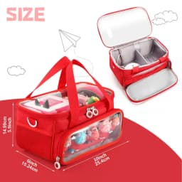 For Toniebox StarterCarrying Bag Portable Organizer Bag With Shoulder Strap And Handle Bar Collectibles Bags