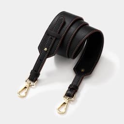 High-quality Cow Leather Wide Bag Cross Pattern Adjustable Shoulder Cross-body Leather Shoulder Strap Handbag Accessories