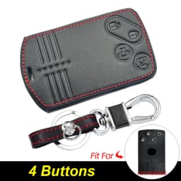 Leather Car Key Cases Smart Keyless Entry Remote Control Fobs Shell Protector Cover Skin For Mazda 5 6 CX-7 CX-9 RX-8 Miata MX-5