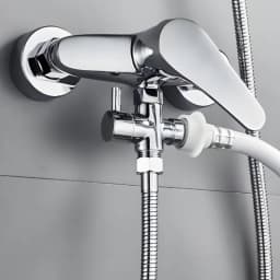 3 Way Diverter Valve T-Adapter Converter For Shower Brass Water Tap Connector Bathroom Faucet Water Separator