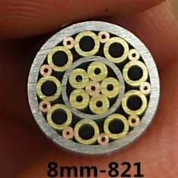 8mm Mosaic Pin Rivets for Knife Handle Screw Decorate 21 Kinds Design Exquisite Style Length 9cm