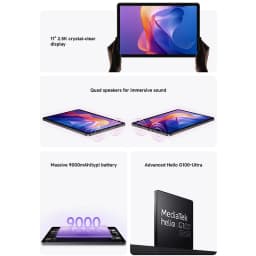 Global Version Xiaomi Redmi Pad 2 Wifi 11" 2.5K Crystal-Clear Display with Mediatek Helio G100-Ultra Processor 9000Mah Big Battery