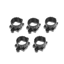5Pcs M12 Lens Base 18mm Mounting Hole Spacing 6mm 8.5/10/12/13mm High Plastic Lens Holder PCB Board Module Lens Mount Connector