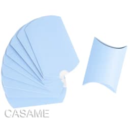 10pcs Kraft Paper Pillow Candy Box Christmas Gift Packaging Boxes Candy Bags Wedding Baby Shower Birthday Party Decoration