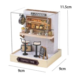 Mini Wooden Doll House DIY Small House Kit 3D Puzzle Making Room Dollhouses Toys Home Bedroom Decorations With Furniture Gifts