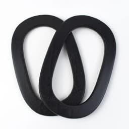 2/4/10Pcs 17cm Oval Wooden Bag Handle Rings for Purse Frame Crochet Handbag DIY Handmade Knitting Sewing Craft Accessories Kit